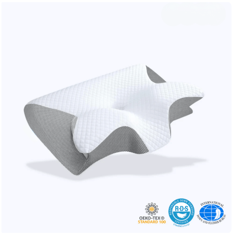 CloudNest™ Premium Relief Pillow with memory foam, designed for anti-snore and anti-apnea comfort.