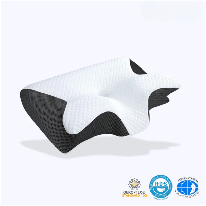 CloudNest™ Premium Relief Pillow with memory foam, designed for comfort and anti-apnea features.