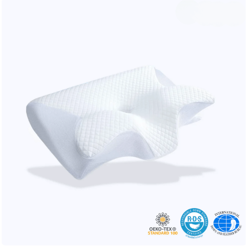 CloudNest™ Premium Relief Pillow with ergonomic design for sleep comfort and support.